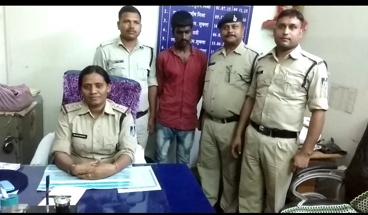 समान थाना पुलिस ने  24 घंटो के अंदर मोबाइल लूट के आरोपी को किया गिरफ्तार