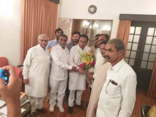 पूर्व बसपा  विधायक  रामलखन सिंह पटेल कांग्रेश में हुए शामिल
