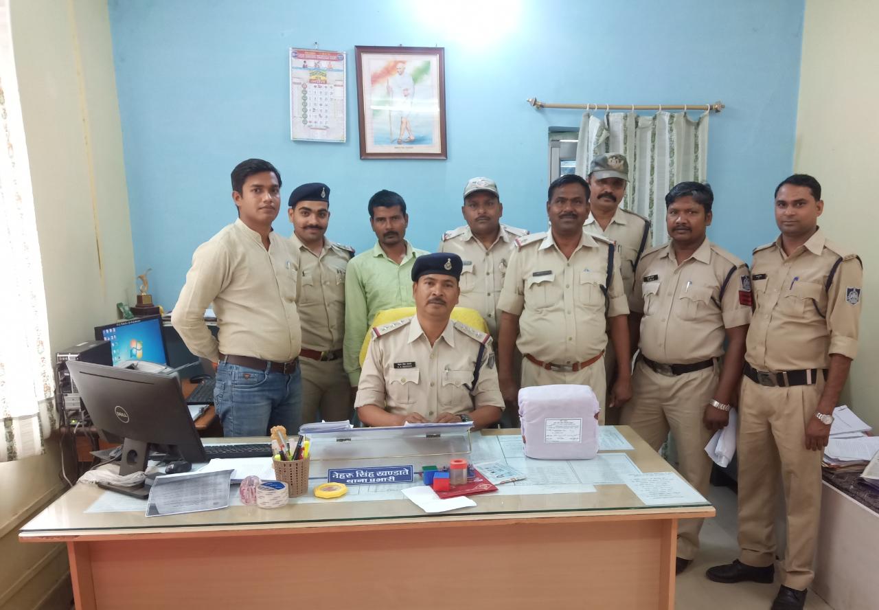 3 किलोग्राम मादक पदार्थ गांजा के साथ आरोपी गिरफ्तार पुलिस को मिली बड़ी सफलता