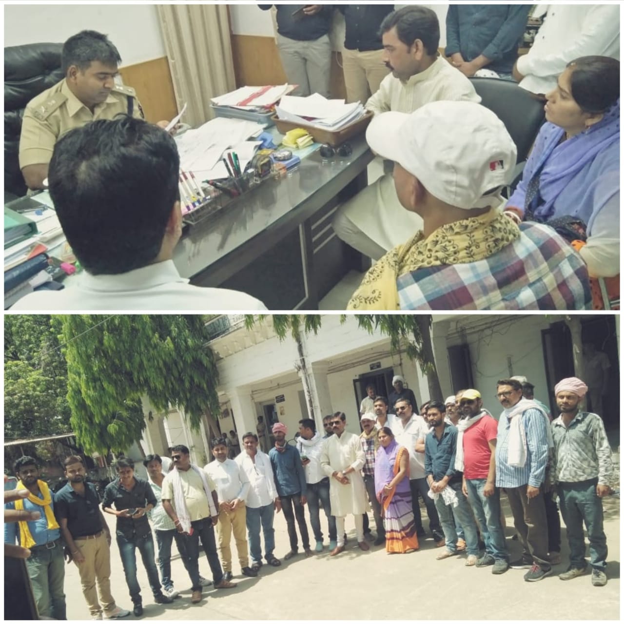  रीवा ट्राफिक पुलिस के बिगडे बोल , अपशब्द का किया प्रयोग , एसपी से की गई शिकाय