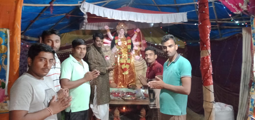 रायपुर कर्चुलियान अंतर्गत ग्राम पंचायत  पड़रा में आयोजित नौ दिवसीय  नवरात्रि कार्यक्रम  संपन्न