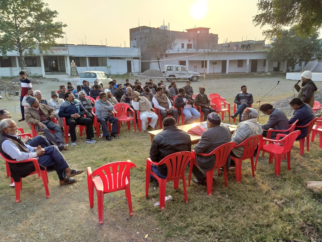 सरदार बल्लभ भाई पटेल संस्थान निराला नगर में दिनांक 5 जनवरी 2020 को नववर्ष मिलन समारोह मनाया गया 