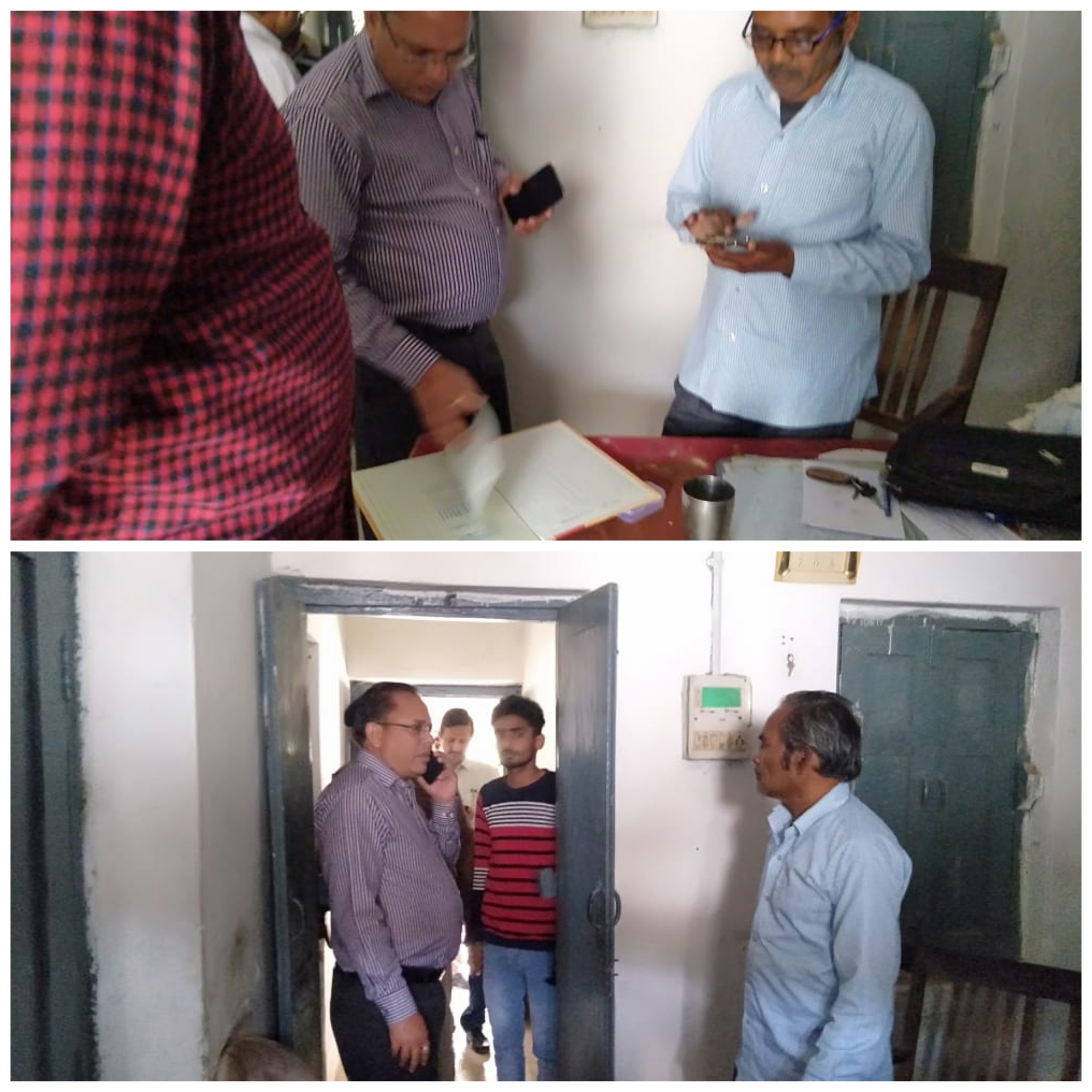 रीवा कलेक्टर बसंत कुर्रे  एवं जिला पंचायत CEO अर्पित वर्मा ने त्योंथर के शासकीय कार्यालयों का किया औचक निरीक्षण निरीक्षण 