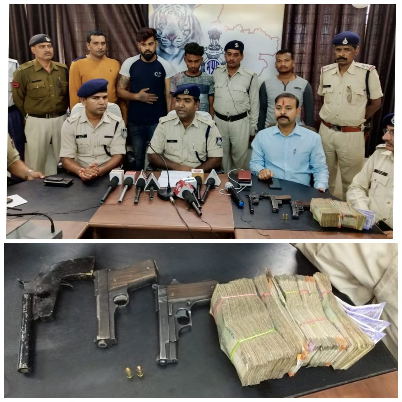   रीवा पुलिस ने वाहन चेकिंग के दौरान अवैध हथियार के साथ तीन आरोपियों को किया गिरफ्तार