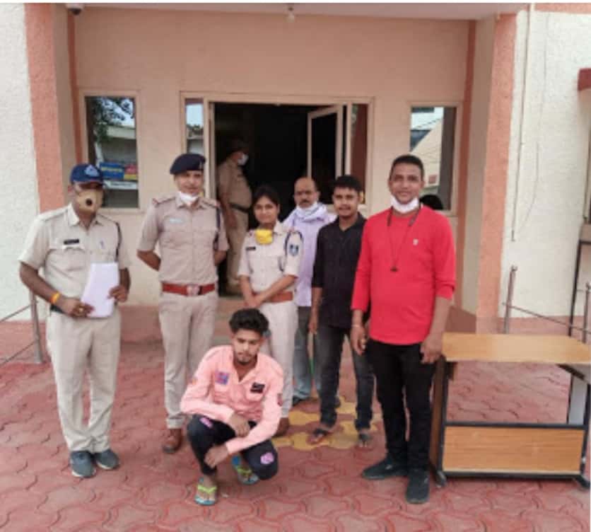 पुलिस ने 24 घंटे के अंदर अपहरणकर्ता दुष्कर्मी को पकड़ा कोर्ट ने जेल भेजा