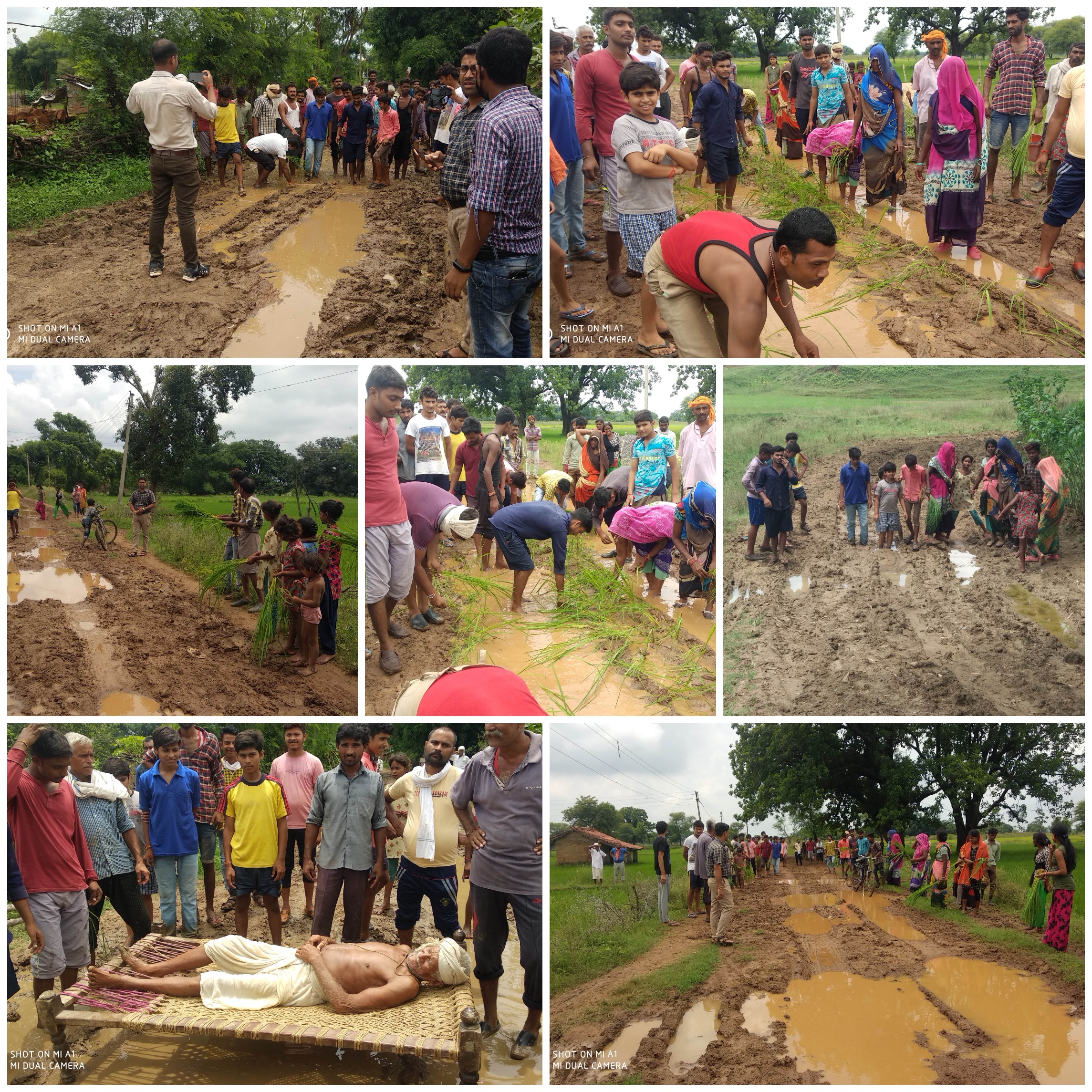  भ्रष्टाचार की बलिवेदी पर लोकतंत्र की हत्या, जनप्रतिनिधि जीते जनता हारी सड़क बनाने की लगी गुहार