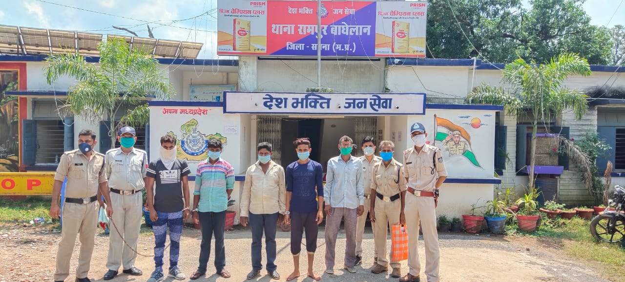 हत्या के प्रयास के 05 आरोपियो को गिरफ्तार कर भेजा गया जेल*