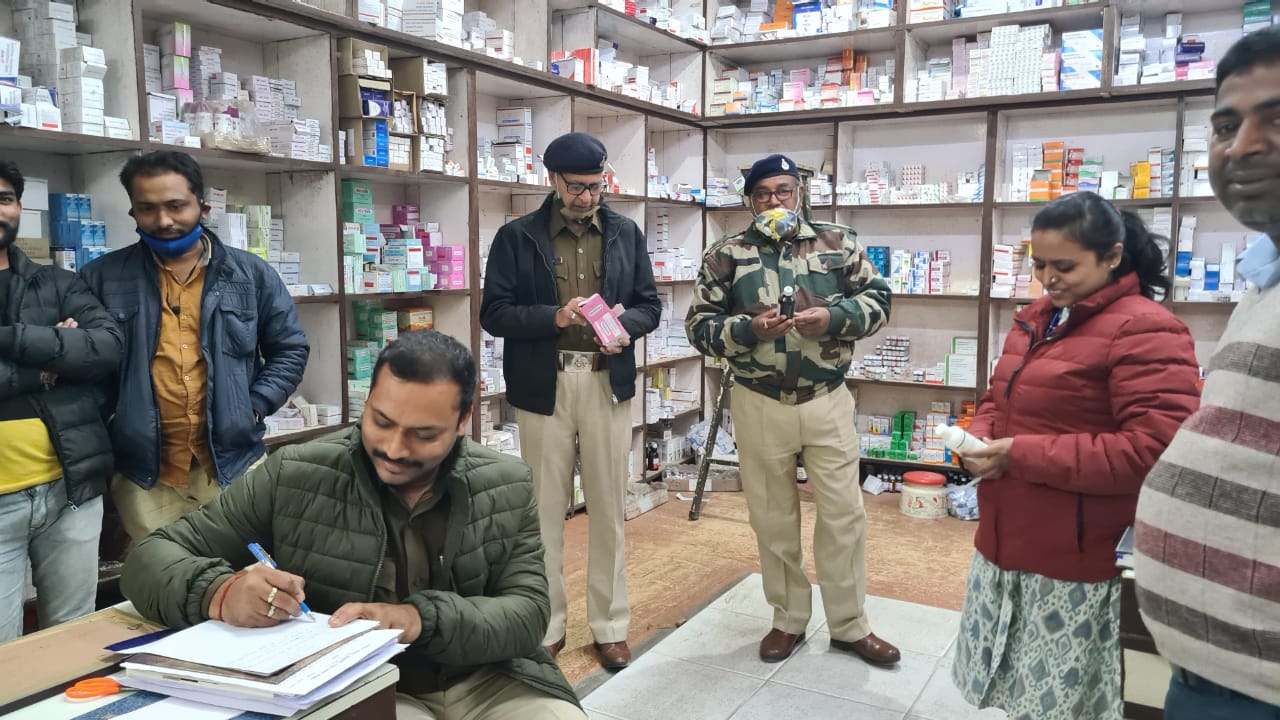 *बगैर लायसेंस बेचीं जा रही 50 लीटर डिनेचर स्प्रिट जब्त