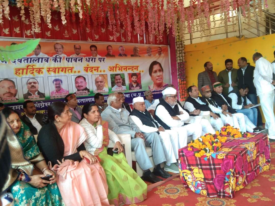 मध्यप्रदेश विधानसभा के नेता प्रतिपक्ष डॉ गोविंद सिंह जी का देवतालाब में किया गया भव्य स्वागत!