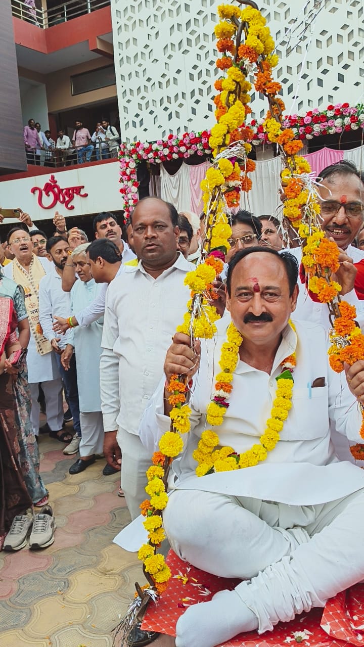 नवनियुक्त कांग्रेस जिलाध्यक्ष धर्मेश घई का अभिनंदन समारोह सम्पन्न